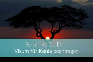 Visum Kenia: Weltreise Blog
