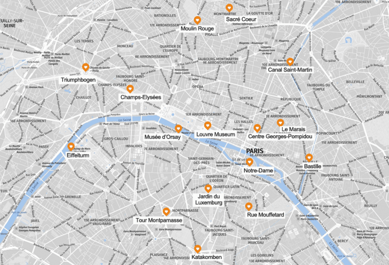 Paris Sehenswürdigkeiten: Top Attraktionen & Paris in 4 Tagen