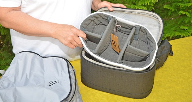 Die Accessoires vom Wayks Travel Bundle Original Rucksack