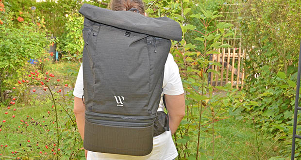 Der Tragekomfort des Wayks Travel Bundle Original Rucksacks im Test