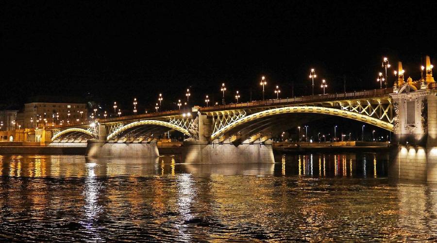 Margaretenbrücke in Budapest Ungarn