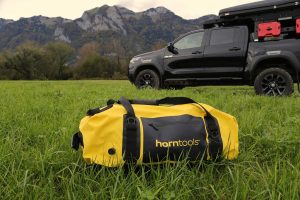 Wasserdichte Reisetasche: Entdecke den Expedition Bag von horntools