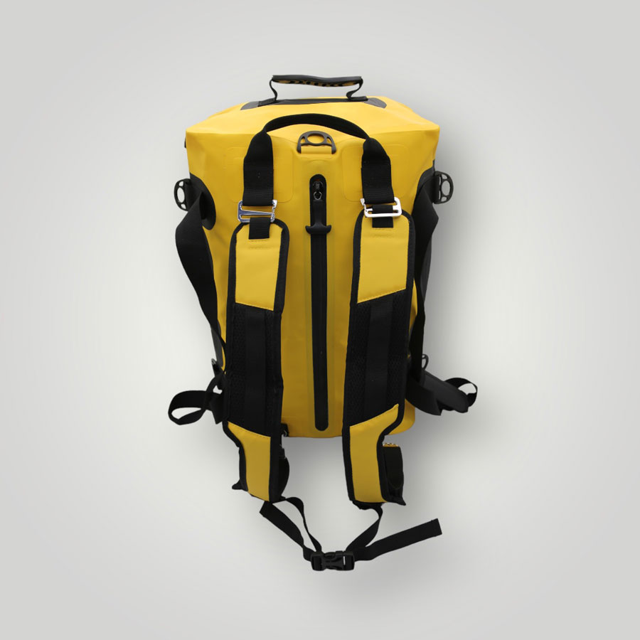 Wasserdichte Reisetasche als Rucksack tragbar