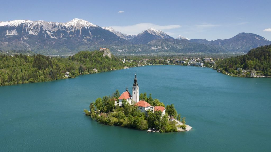 Vier Tage am See Bled und ein Kaffee in Ljubljana