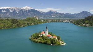 Vier Tage am See Bled und ein Kaffee in Ljubljana
