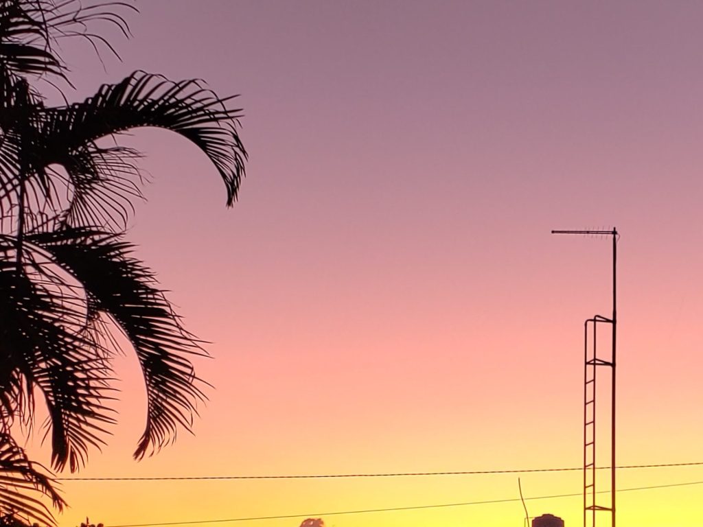 Sonnenuntergang in Grand Baie