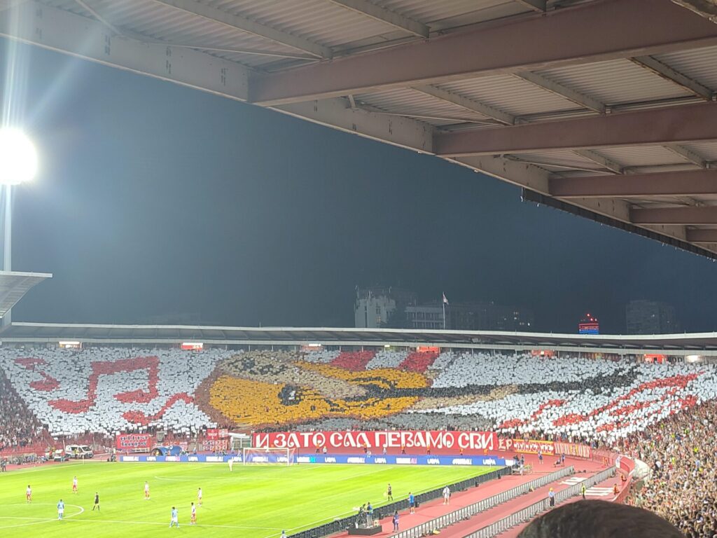 Roter Stern Belgrad Choreographie