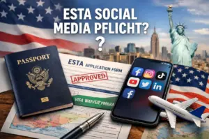 USA & ESTA: Müssen Reisende jetzt ihre Social-Media-Konten angeben – und werden sie geprüft?